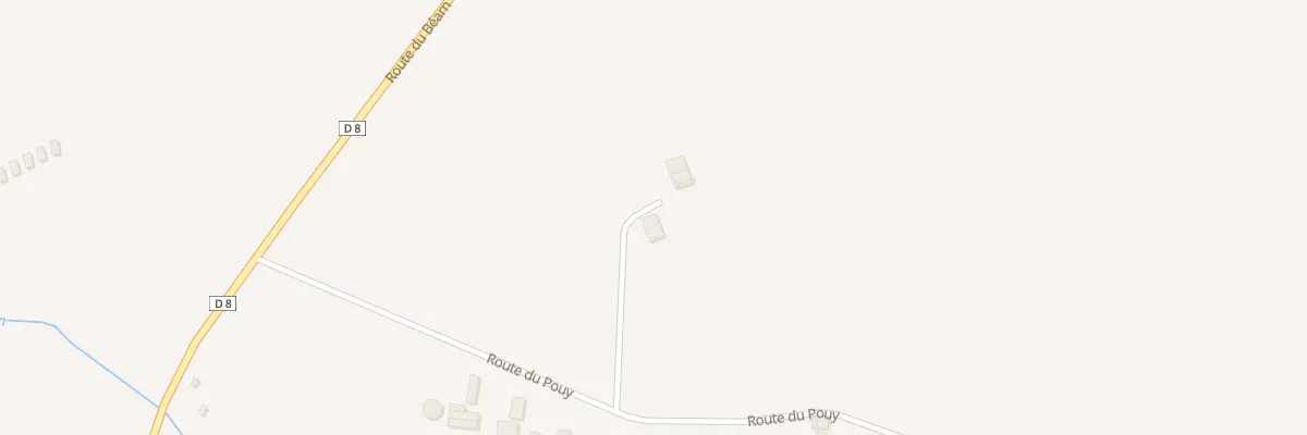 Plan du 305 Rte de Pouy à Montaut