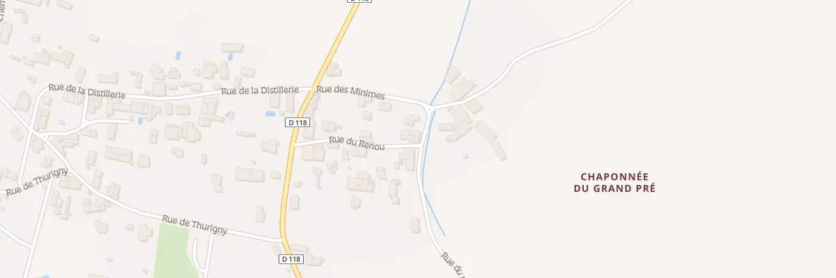 Plan du 9 Rue du Renou à Saint-Saturnin-du-Bois