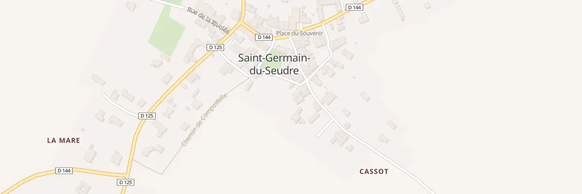 Plan du 1 Rue des Jardins à Saint-Germain-du-Seudre