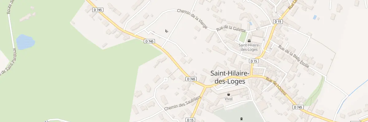 Plan du 16 Rue St Etienne des Loges à Saint-Hilaire-des-Loges