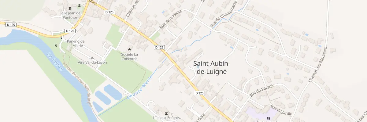 Plan du 32 Rue du Canal de Monsieur à Val-du-Layon