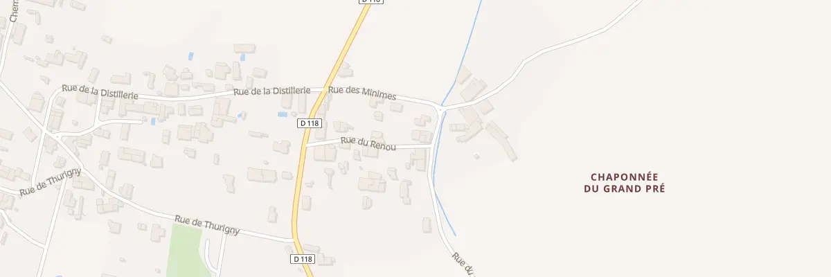 Plan du 7 Rue du Renou à Saint-Saturnin-du-Bois