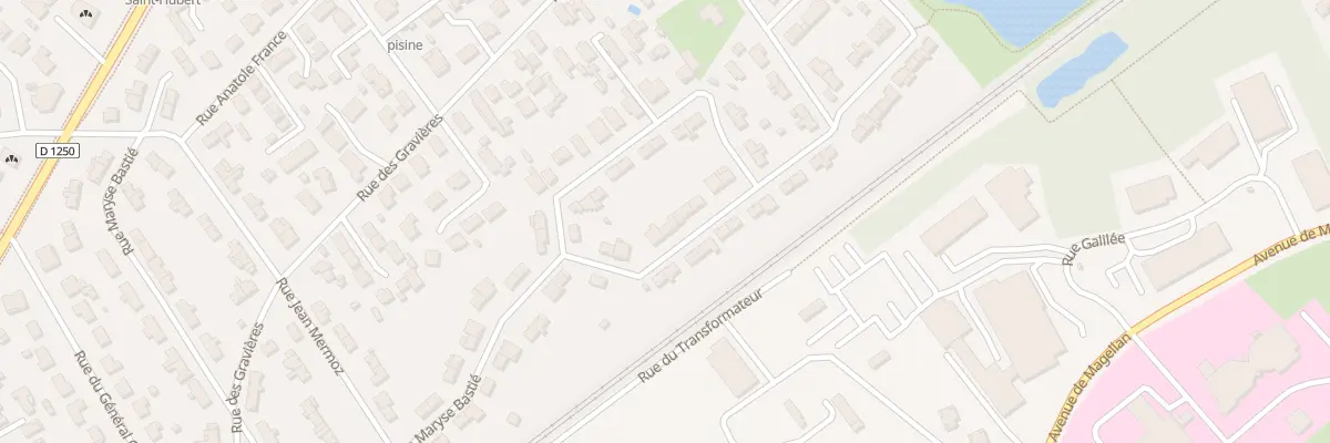Plan du 14 Rue Maryse Bastié à Pessac