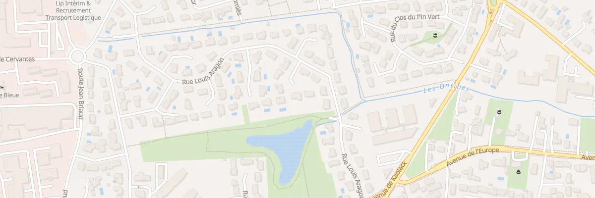 Plan du 26 Rue Louis Aragon à Mérignac