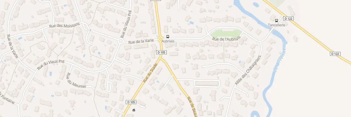 Plan du 5 Rue du Stade à Longuenée-en-Anjou