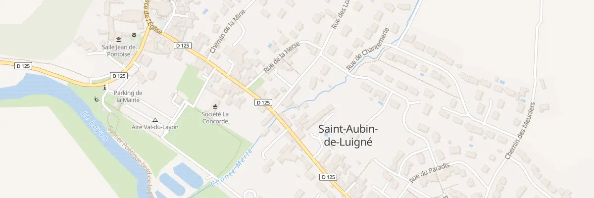 Plan du 26 Rue du Canal de Monsieur à Val-du-Layon