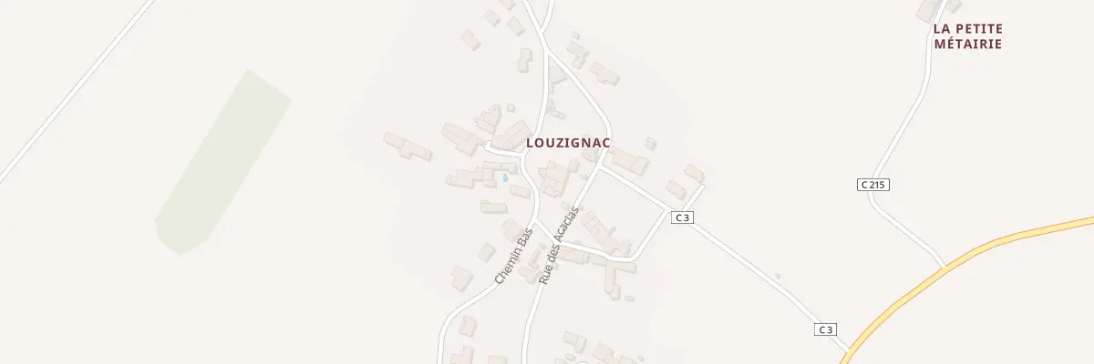 Plan du 10 Che Bas à Gémozac