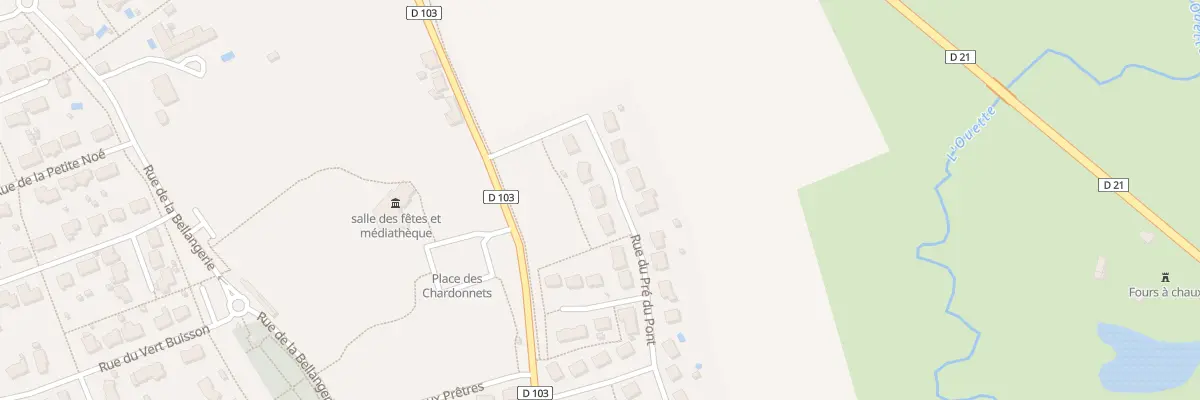 Plan du 10 Rue du Pré du Pont à Parné-sur-Roc