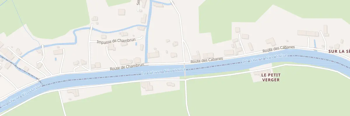 Plan du 5 Rte de la Sevre au Mazeau