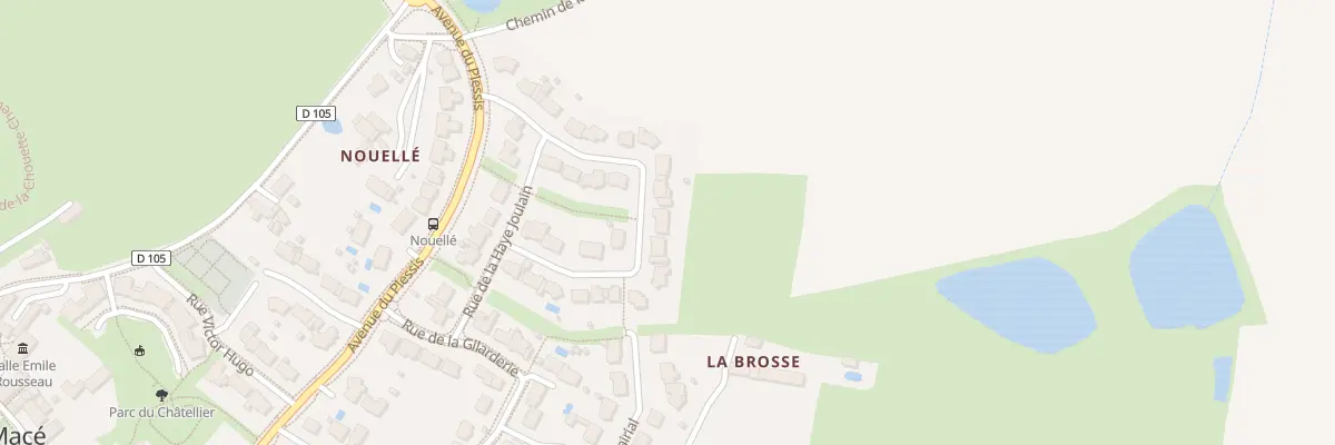 Plan du 20 Rue de la Ville (Plessis Mace) à Longuenée-en-Anjou
