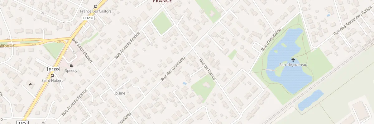 Plan du 20 Rue des Gravières à Pessac