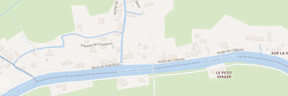 Plan du 9 Rte de la Sevre au Mazeau
