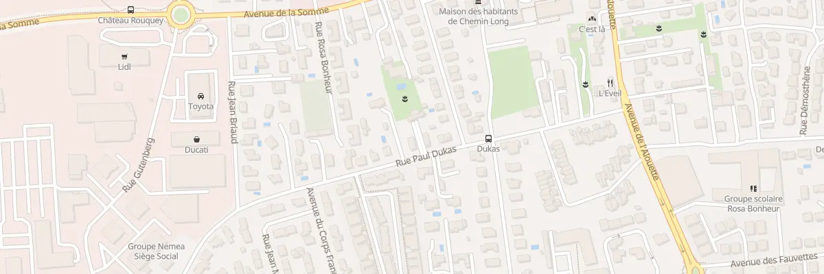 Plan du 29 Rue Paul Dukas à Mérignac