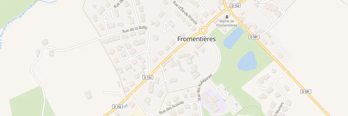 Plan du 17 Rue du Parc des Sports à Fromentières