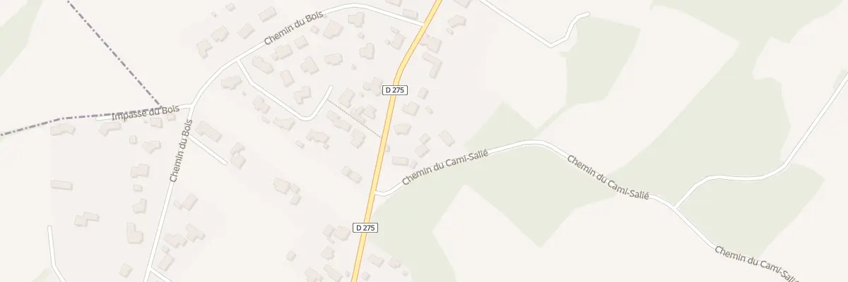 Plan du 3 Che du Cami Salie Gouze à Mont