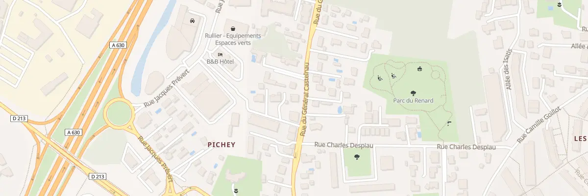 Plan du 28 Rue General de Castelnau à Mérignac