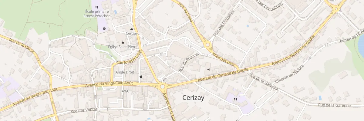 Plan du 5 Rue du Pressoir à Cerizay