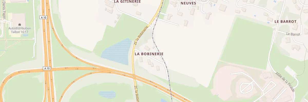 Plan du 2 La Bobinerie à Saint-Georges-des-Coteaux