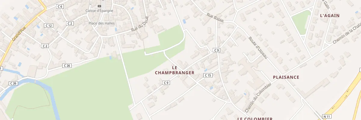 Plan du 1B Rue du Colombier à Mauzé-sur-le-Mignon
