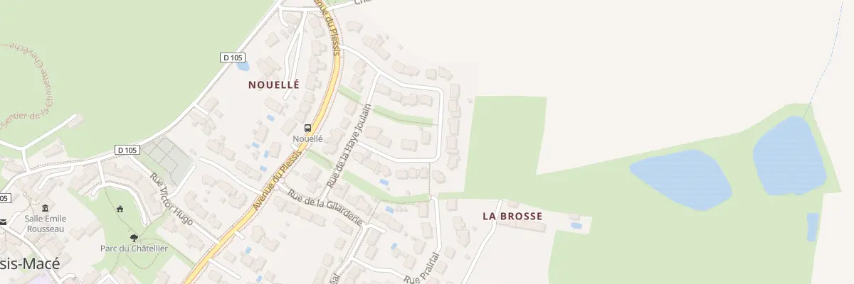 Plan du 7 Rue de la Ville (Plessis Mace) à Longuenée-en-Anjou