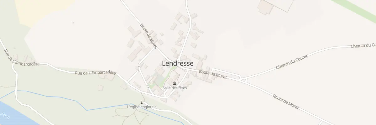 Plan du 115 Rte de Muret Lendresse à Mont