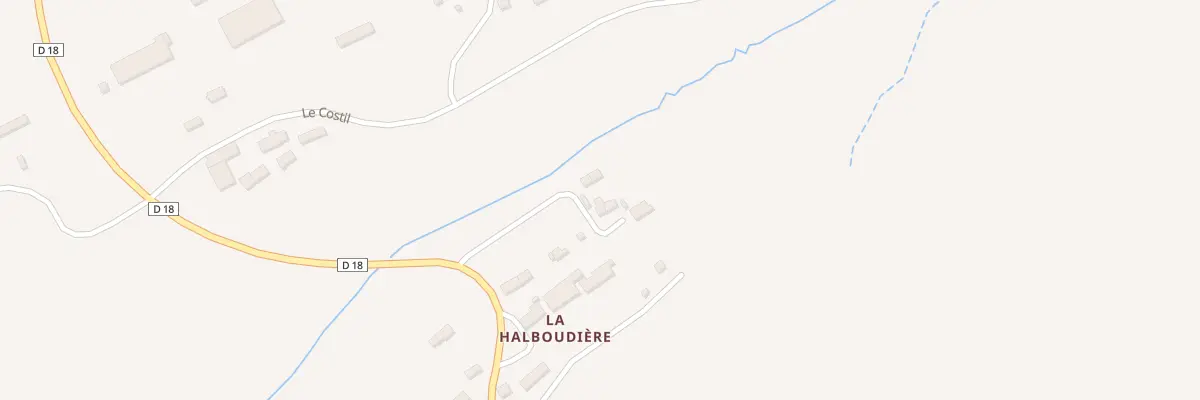 Plan du 29 La Halboudière à Moncy