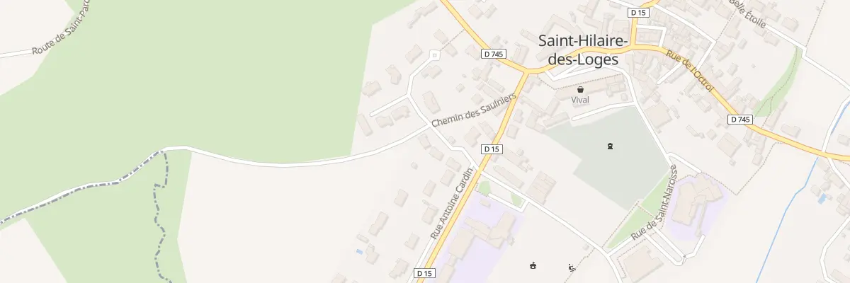 Plan du 24 Che des Saulniers à Saint-Hilaire-des-Loges