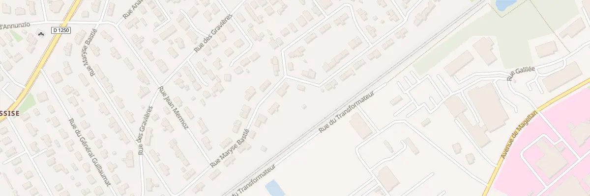 Plan du 27 Rue Maryse Bastié à Pessac