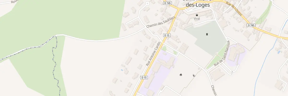 Plan du 32 Rue antoine cardin à Saint-Hilaire-des-Loges