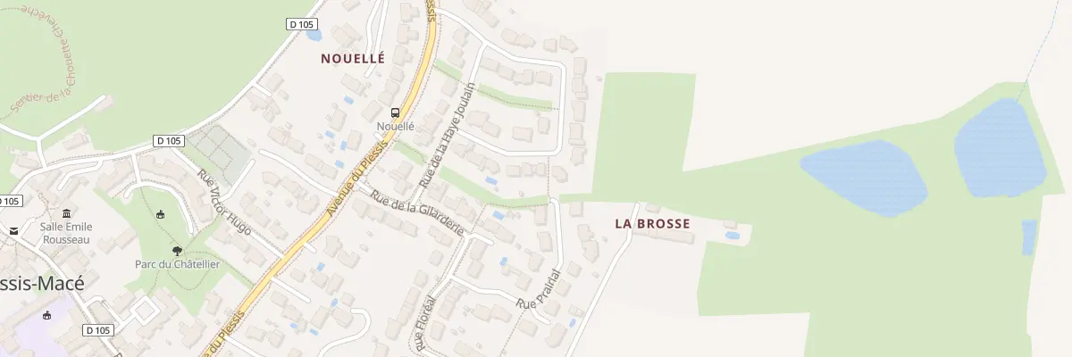 Plan du 10 Rue de la Ville (Plessis Mace) à Longuenée-en-Anjou