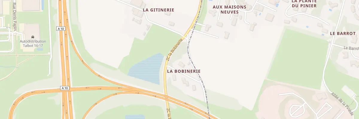 Plan du 1 La Bobinerie à Saint-Georges-des-Coteaux