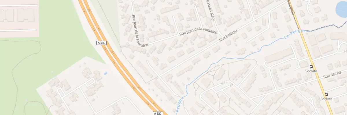 Plan du 40 Rue Boileau à Pessac