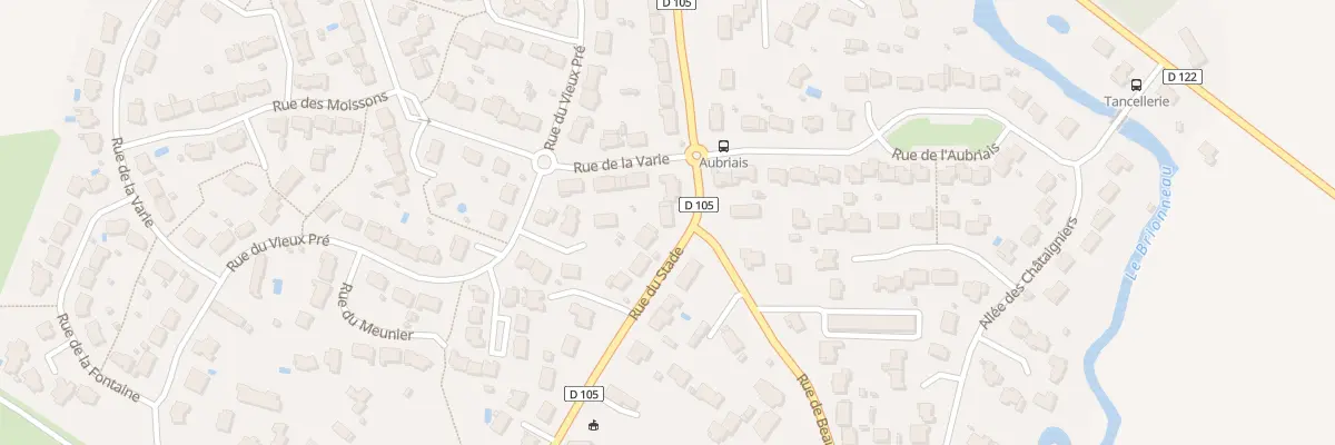 Plan du 12 Rue du Stade à Longuenée-en-Anjou