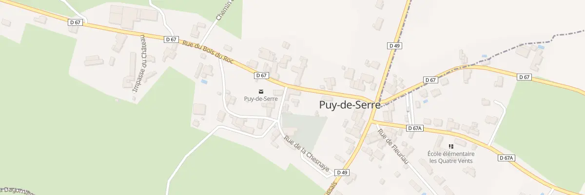 Plan du 29 Rue du bois du roc à Puy-de-Serre