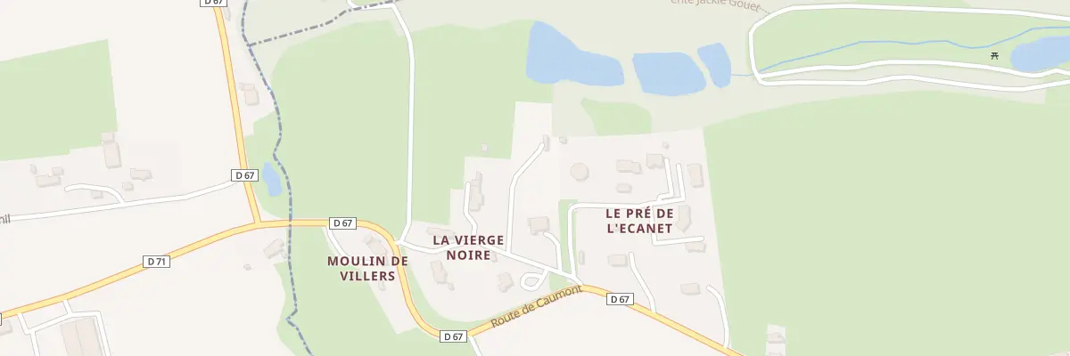 Plan du 5486 La Vierge Noire à Villers-Bocage