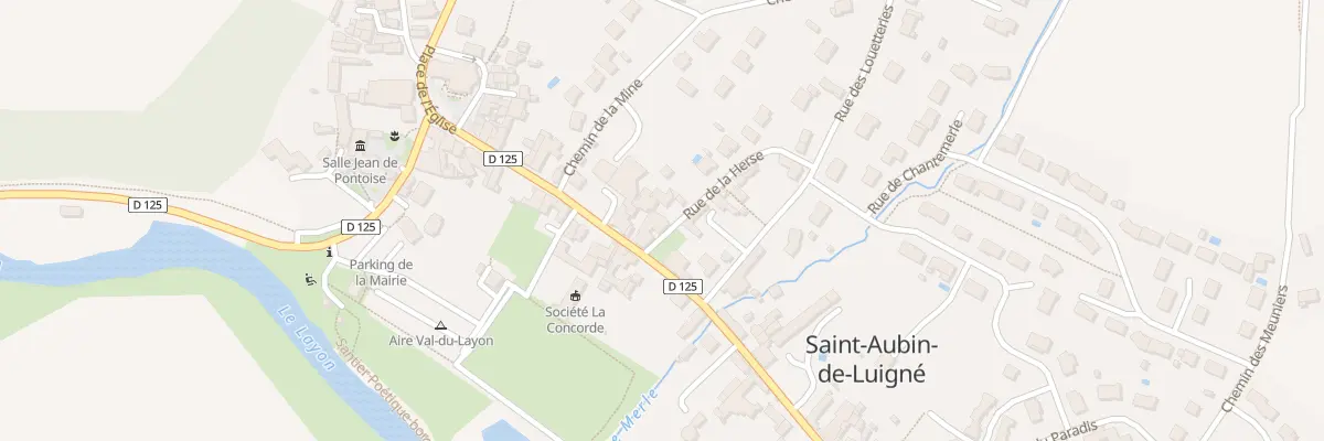 Plan du 18 Rue du Canal de Monsieur à Val-du-Layon