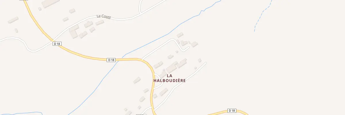 Plan du 30 La Halboudière à Moncy