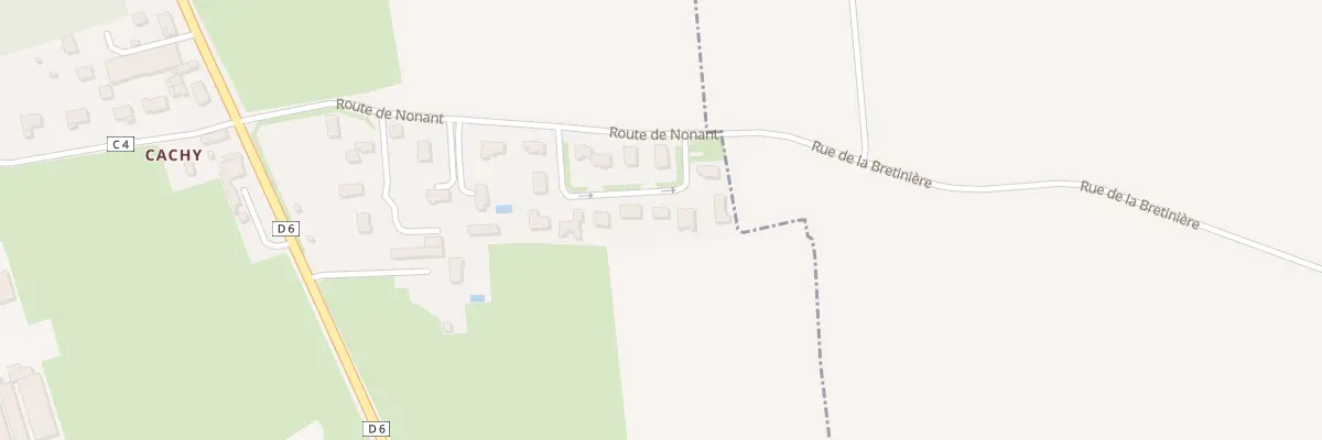 Plan du 5306 Hameau de Cachy à Ellon