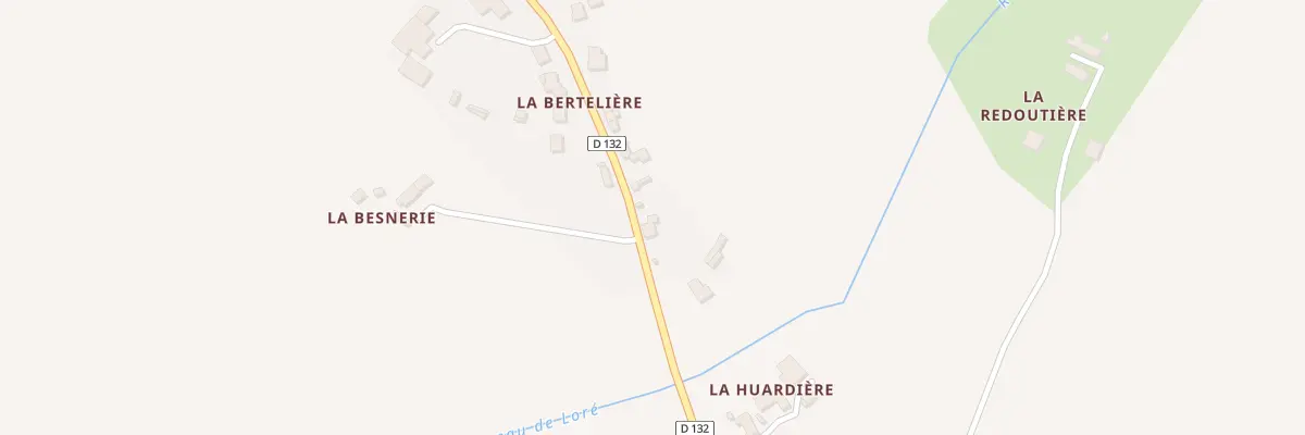 Plan du 6 Rue Ambroise de Loré à Oisseau