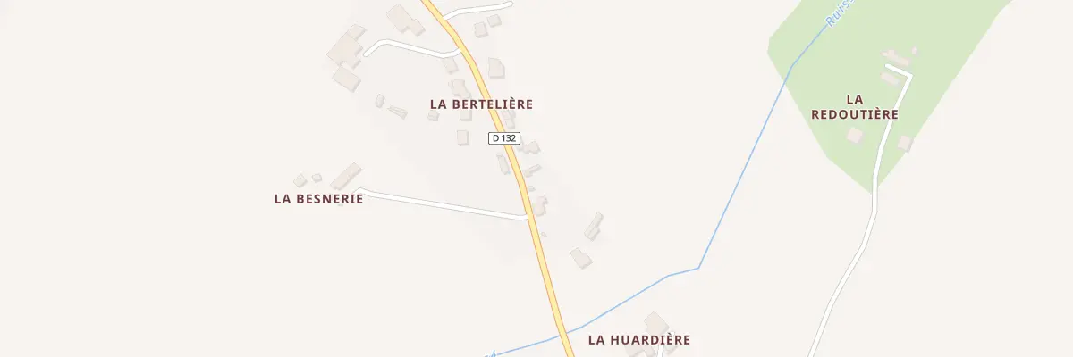 Plan du 8 Rue Ambroise de Loré à Oisseau