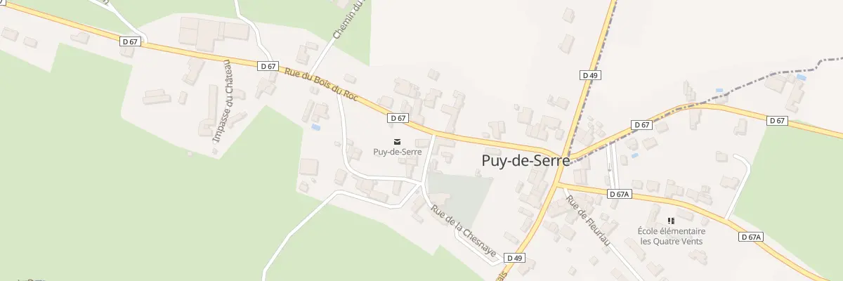 Plan du 4 Rue saint-loup à Puy-de-Serre