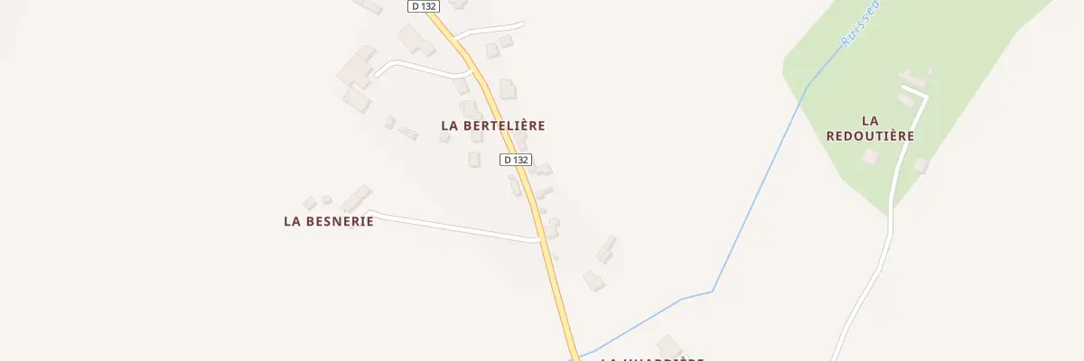 Plan du 10 Rue Ambroise de Loré à Oisseau