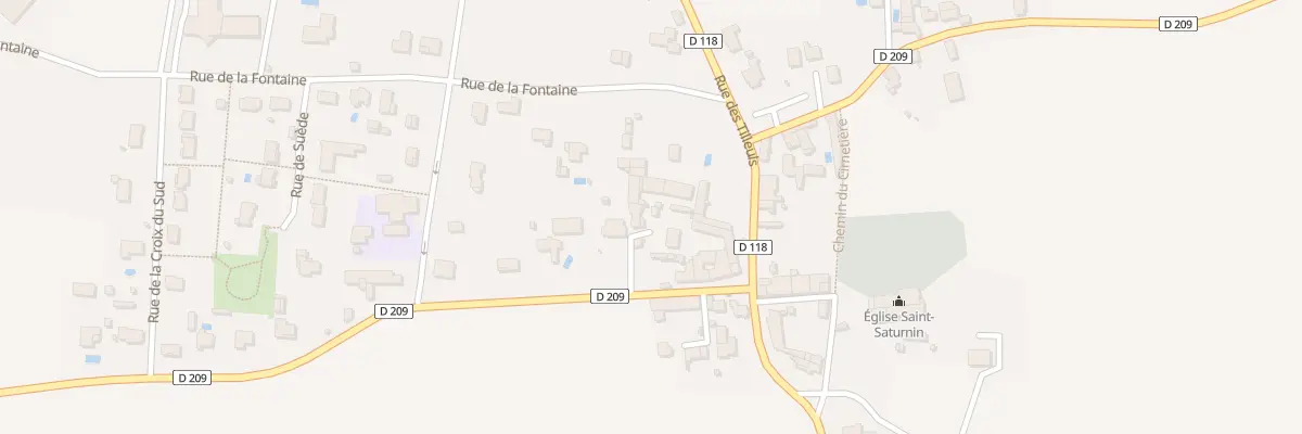 Plan du 6 Imp du Tourniquet à Saint-Saturnin-du-Bois