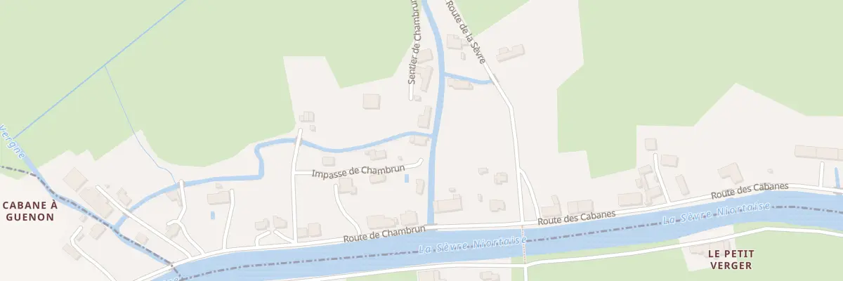 Plan du 45 Imp de Chambrun au Mazeau