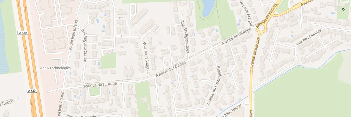 Plan du 44B Av de l’Europe à Mérignac