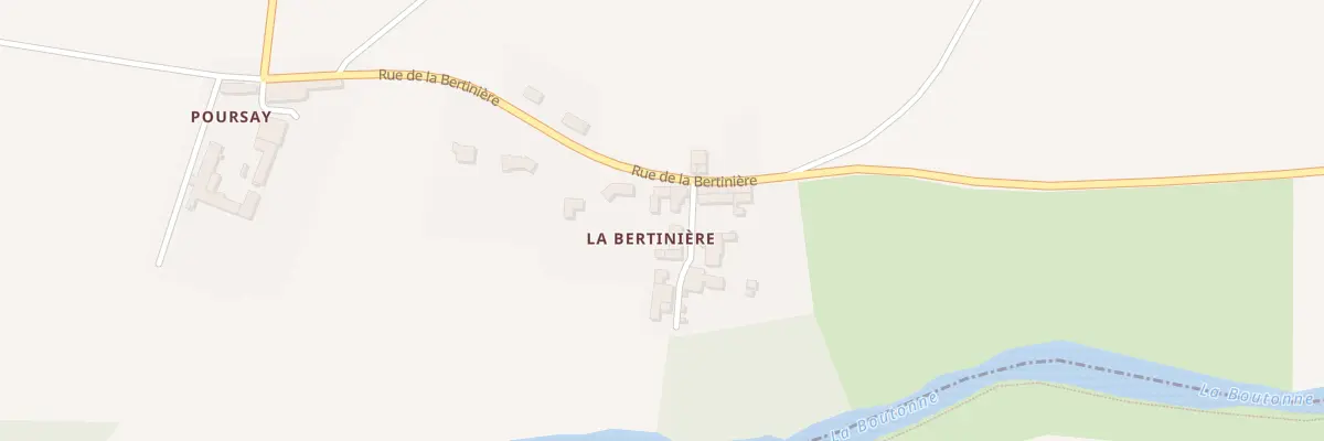 Plan du 40 Rue de la Bertiniere à Torxé