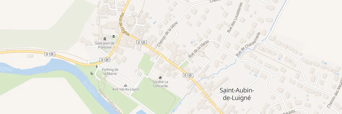 Plan du 12 Rue du Canal de Monsieur à Val-du-Layon