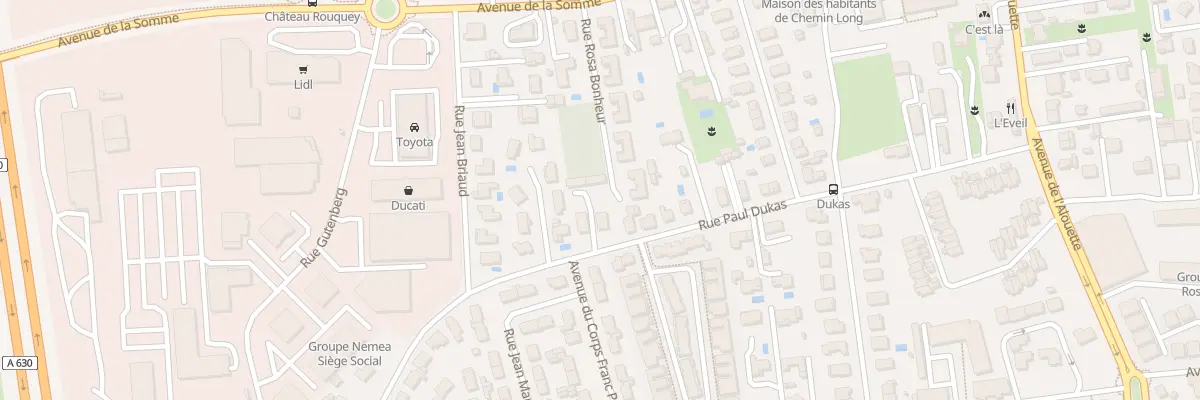 Plan du 41 Rue Paul Dukas à Mérignac