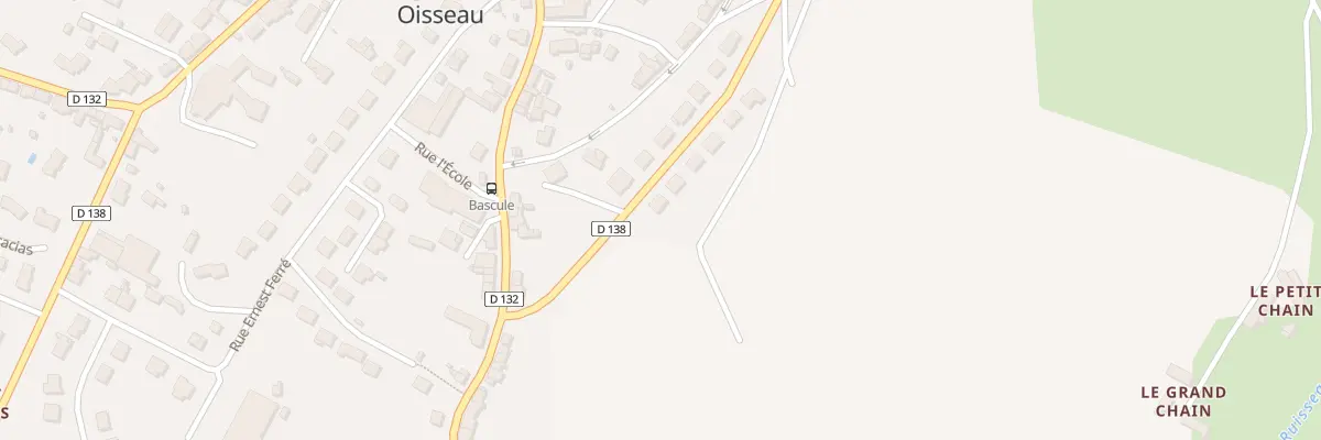 Plan du 14 Rte de Normandie à Oisseau