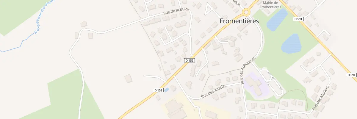 Plan du 18 Rue du Parc des Sports à Fromentières